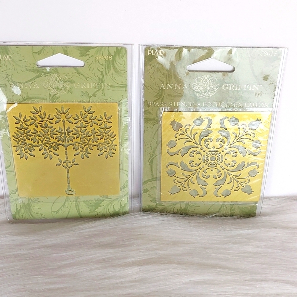 Anne Griffin Brass Plates